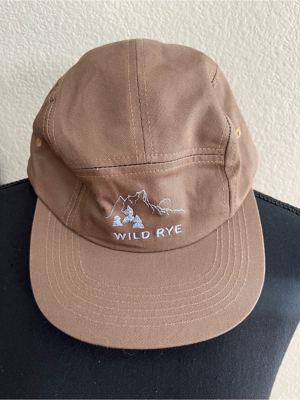 Wild Rye Edith Brim hat adjustable brown